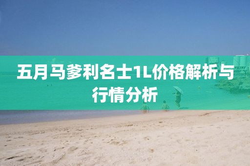 五月马爹利名士1L价格解析与行情分析