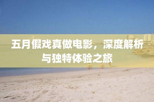 五月假戏真做电影，深度解析与独特体验之旅