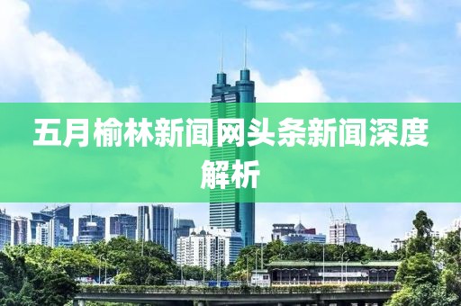 五月榆林新闻网头条新闻深度解析