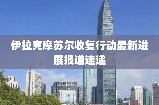 伊拉克摩苏尔收复行动最新进展报道速递