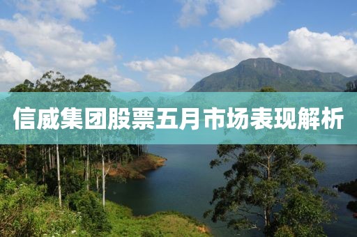 信威集团股票五月市场表现解析