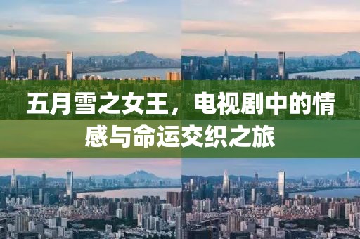 五月雪之女王，电视剧中的情感与命运交织之旅