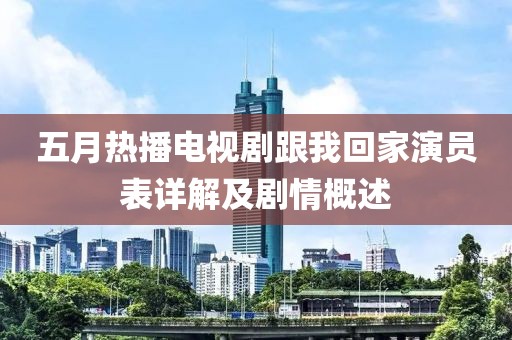 五月热播电视剧跟我回家演员表详解及剧情概述