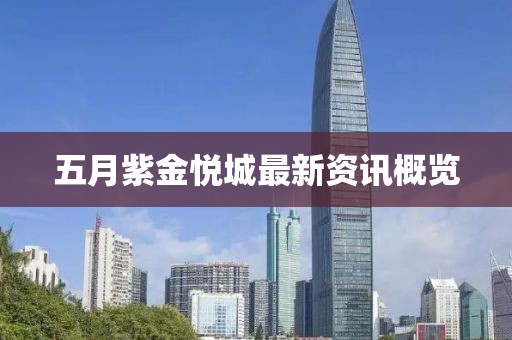 五月紫金悦城最新资讯概览