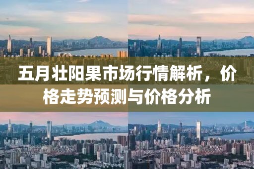 五月壮阳果市场行情解析，价格走势预测与价格分析