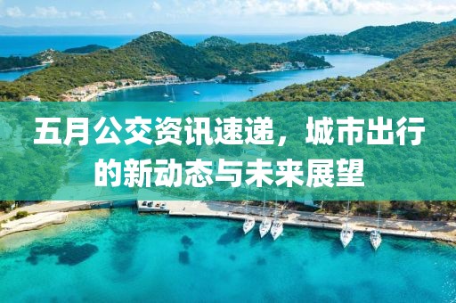五月公交资讯速递，城市出行的新动态与未来展望