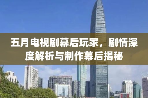 五月电视剧幕后玩家，剧情深度解析与制作幕后揭秘