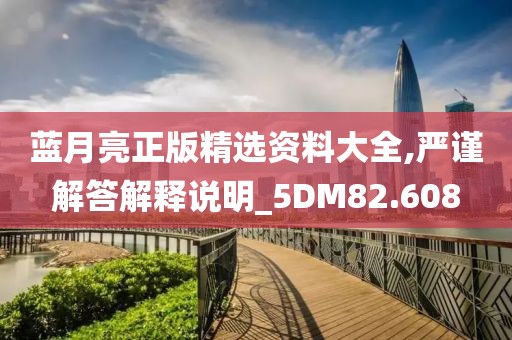 蓝月亮正版精选资料大全,严谨解答解释说明_5DM82.608