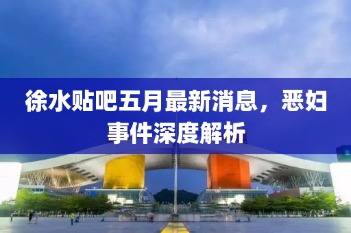 徐水贴吧五月最新消息，恶妇事件深度解析