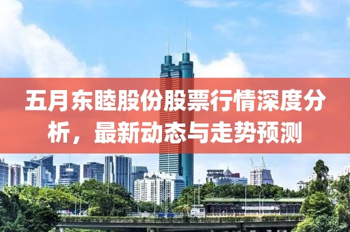 五月东睦股份股票行情深度分析，最新动态与走势预测