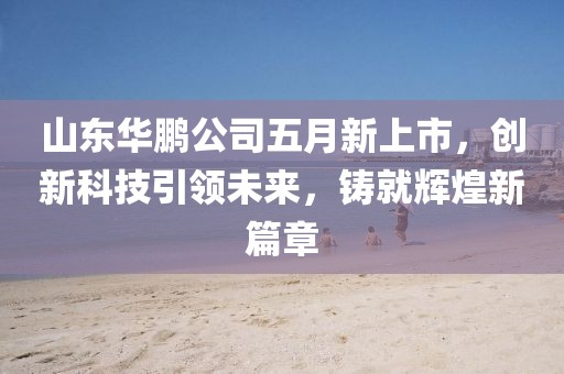 山东华鹏公司五月新上市，创新科技引领未来，铸就辉煌新篇章