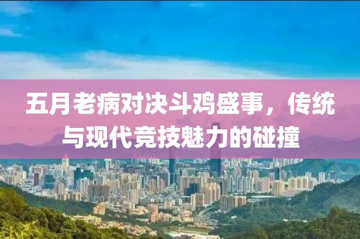 五月老病对决斗鸡盛事，传统与现代竞技魅力的碰撞