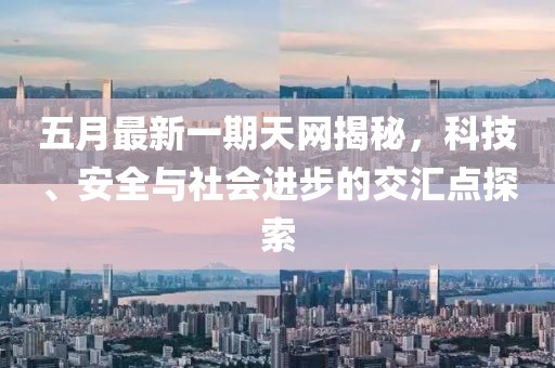 五月最新一期天网揭秘，科技、安全与社会进步的交汇点探索