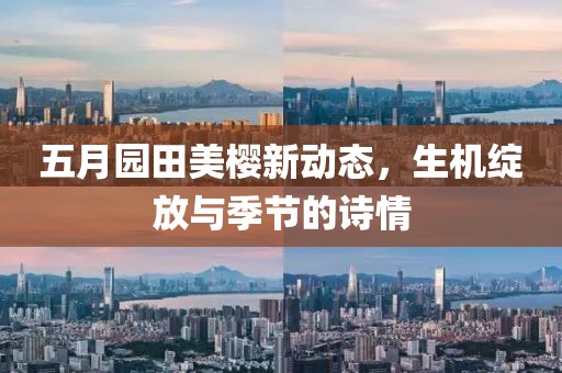 五月园田美樱新动态，生机绽放与季节的诗情