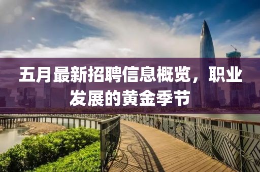 五月最新招聘信息概览，职业发展的黄金季节