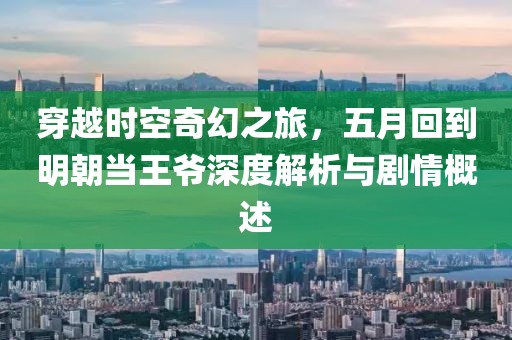 穿越时空奇幻之旅，五月回到明朝当王爷深度解析与剧情概述