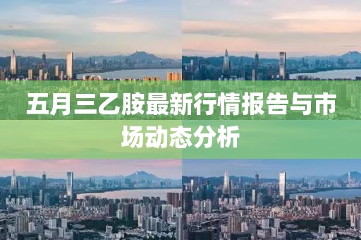 五月三乙胺最新行情报告与市场动态分析