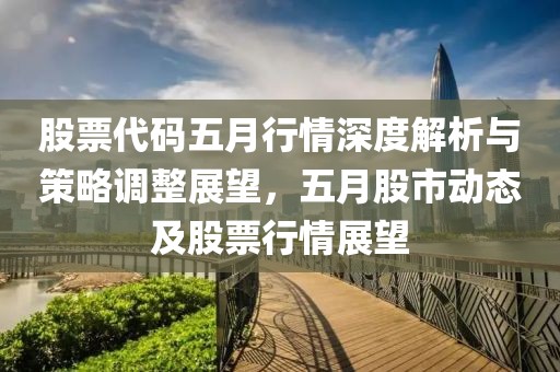 股票代码五月行情深度解析与策略调整展望，五月股市动态及股票行情展望