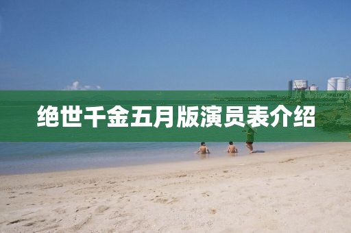 绝世千金五月版演员表介绍