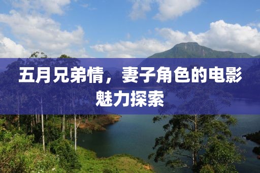 五月兄弟情，妻子角色的电影魅力探索