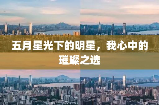 五月星光下的明星，我心中的璀璨之选