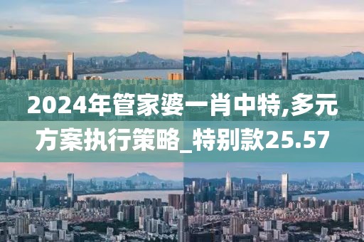 2024年管家婆一肖中特,多元方案执行策略_特别款25.57