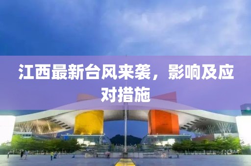 江西最新台风来袭，影响及应对措施