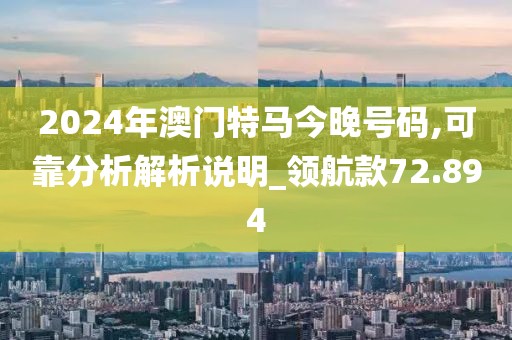 2024年澳门特马今晚号码,可靠分析解析说明_领航款72.894