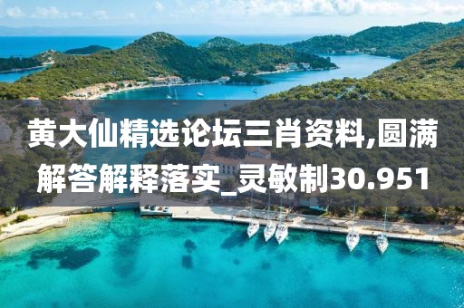 黄大仙精选论坛三肖资料,圆满解答解释落实_灵敏制30.951