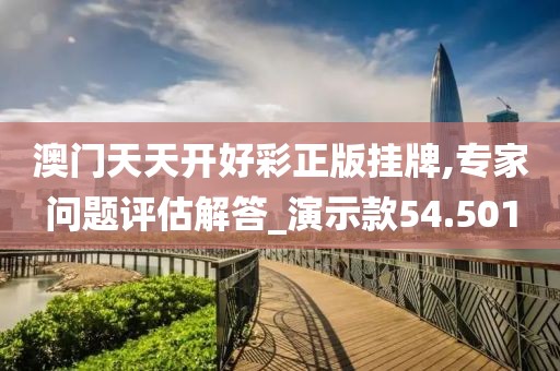 澳门天天开好彩正版挂牌,专家问题评估解答_演示款54.501