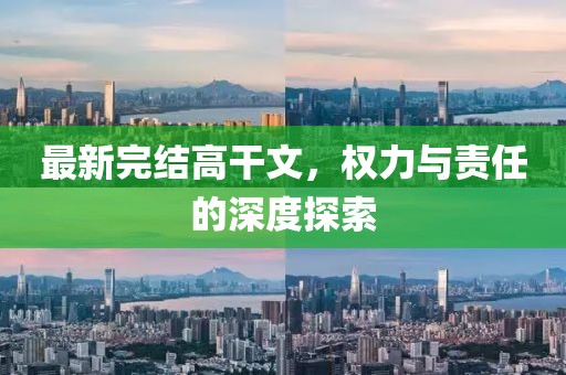最新完结高干文，权力与责任的深度探索