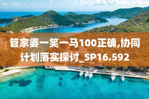 管家婆一笑一马100正确,协同计划落实探讨_SP16.592