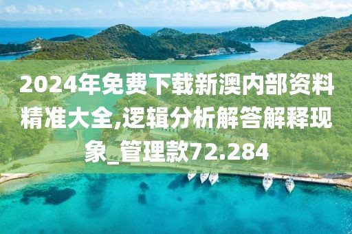 2024年免费下载新澳内部资料精准大全,逻辑分析解答解释现象_管理款72.284