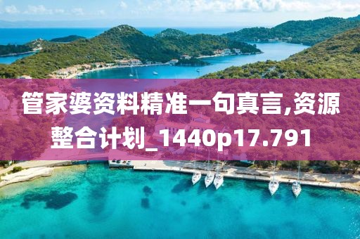 管家婆资料精准一句真言,资源整合计划_1440p17.791