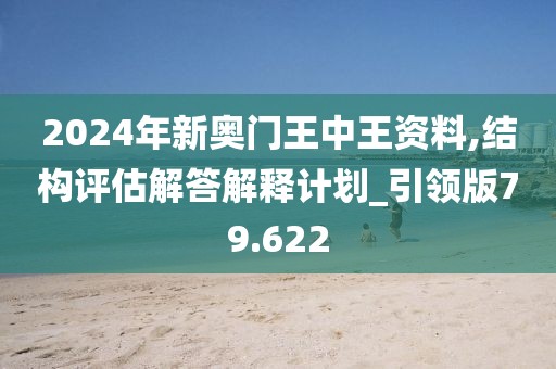 2024年新奥门王中王资料,结构评估解答解释计划_引领版79.622