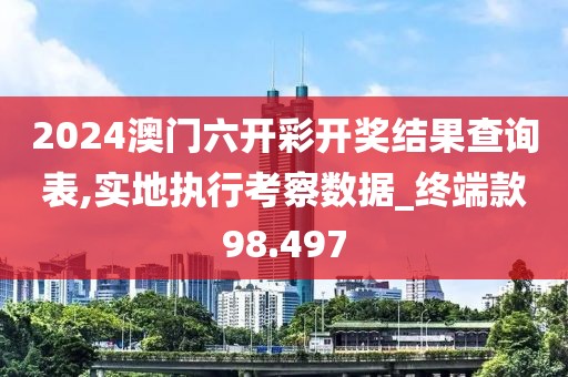 2024澳门六开彩开奖结果查询表,实地执行考察数据_终端款98.497