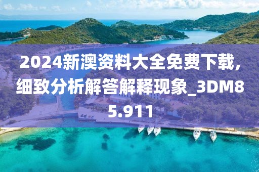 2024新澳资料大全免费下载,细致分析解答解释现象_3DM85.911