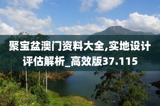 聚宝盆澳门资料大全,实地设计评估解析_高效版37.115
