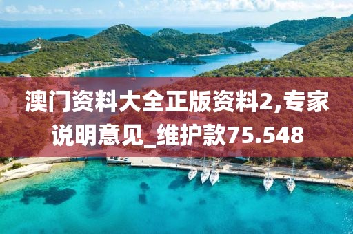 澳门资料大全正版资料2,专家说明意见_维护款75.548