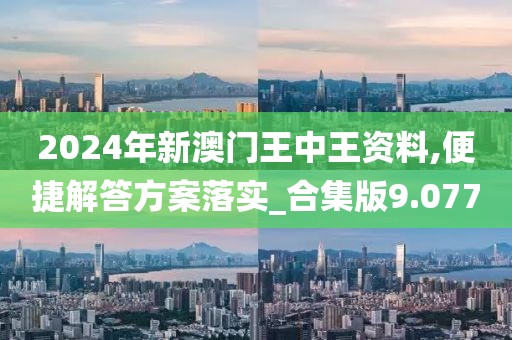 2024年新澳门王中王资料,便捷解答方案落实_合集版9.077